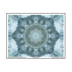 KATMA-Heilstein-Mandala ´Aquamarin`