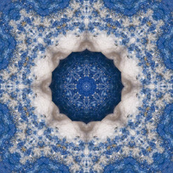 KATMA-Heilstein-Mandala ´Lapislazuli`